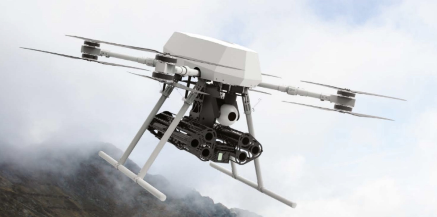 Drone with Electro-Optic Camera
